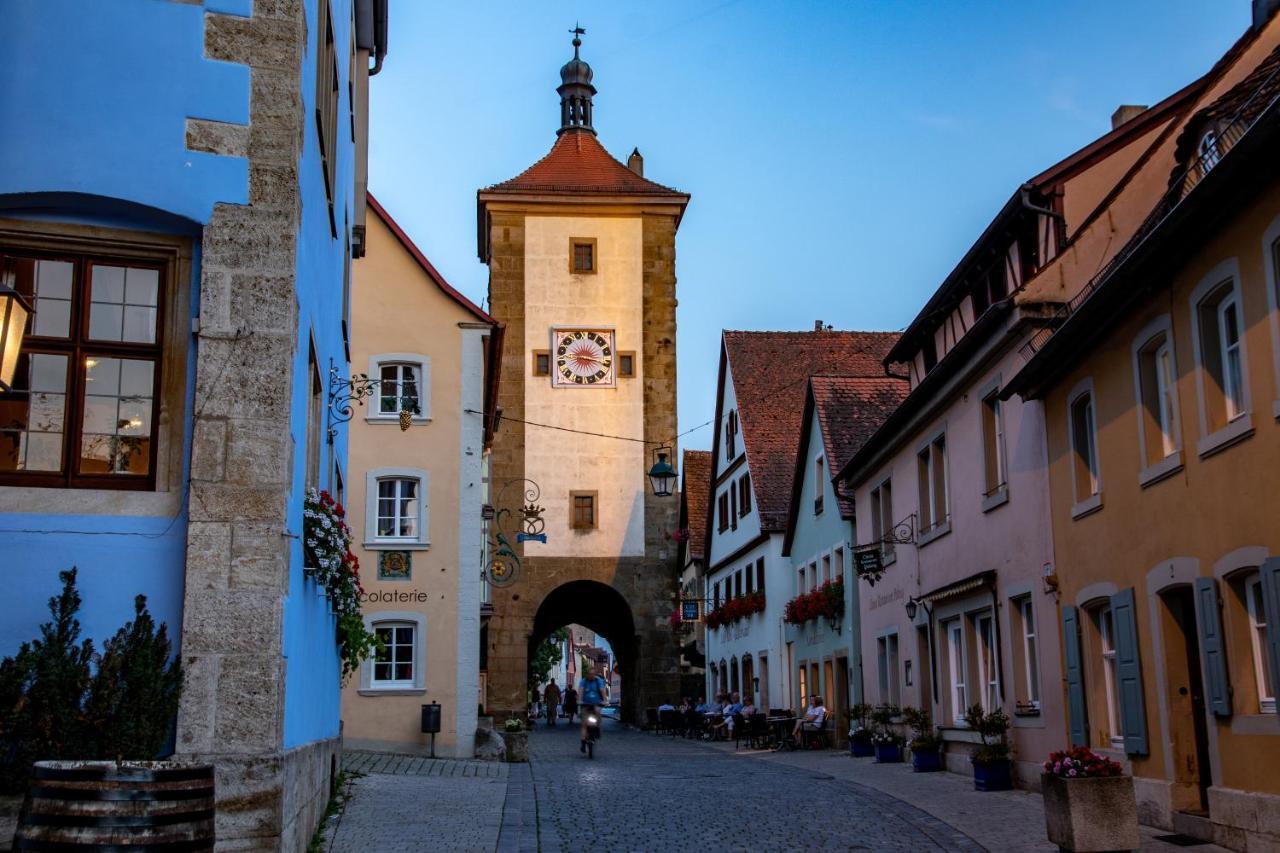 Hotel Am Siebersturm Rothenburg ob der Tauber Exteriör bild